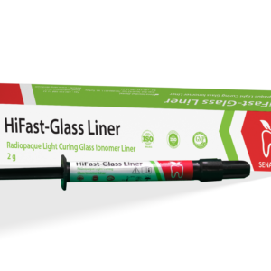 HiFast-Glass Liner 2g Radiopaque Light Curing Glass Ionomer Liner